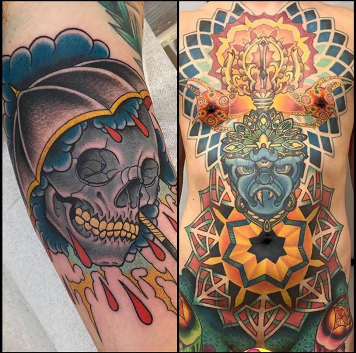 Anvil Tattoo Parlour work