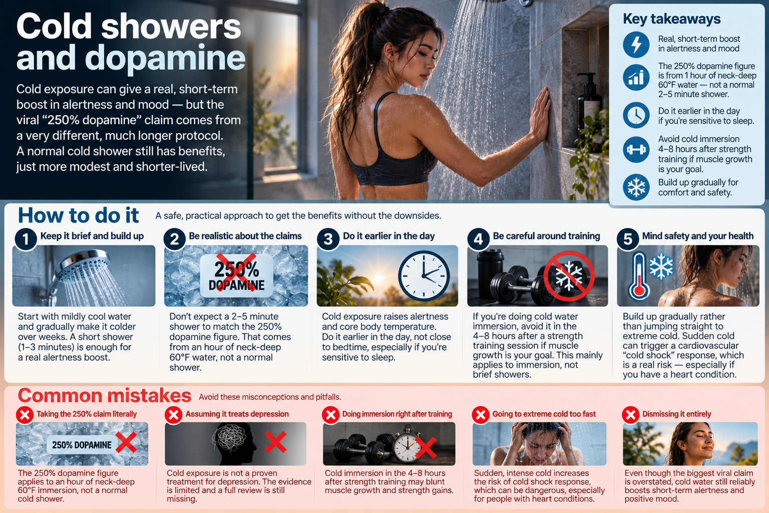 Cold shower summary