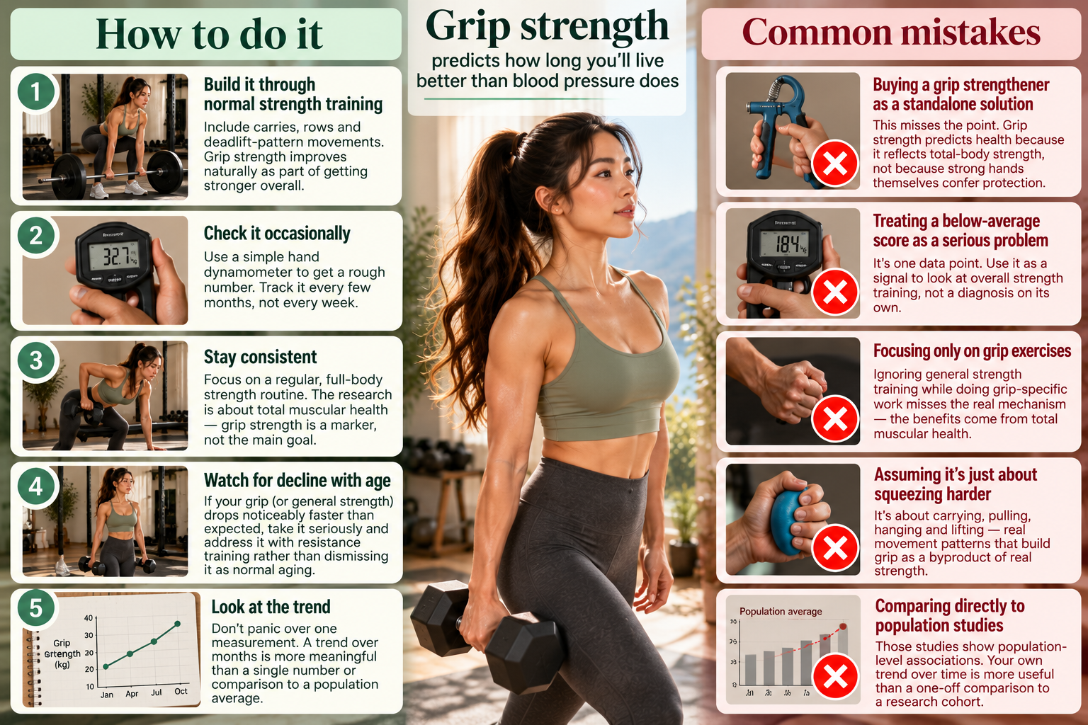 Grip strength summary