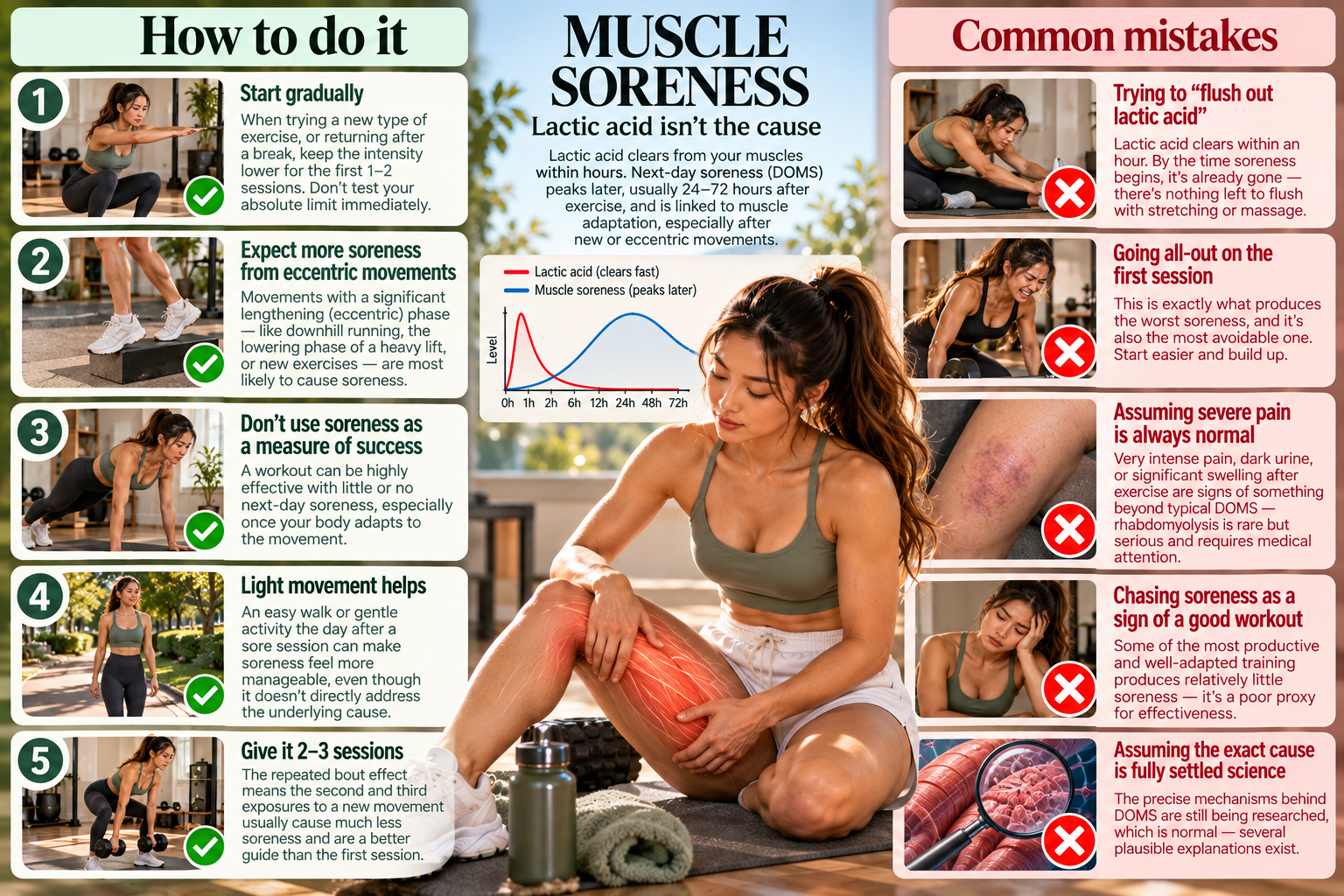 Muscle soreness summary